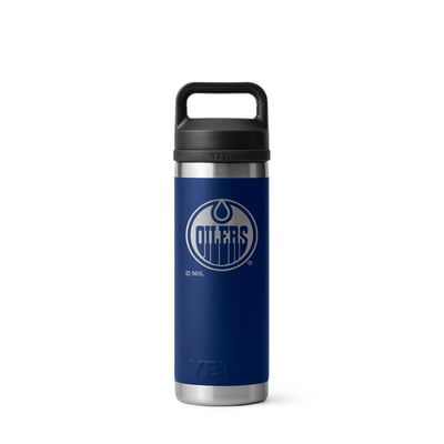  Edmonton Oilers YETI 18oz. Rambler Chug Water Bottle