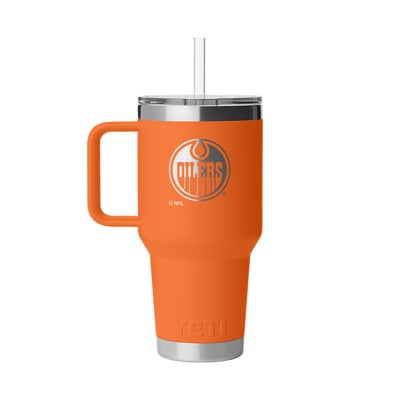  Edmonton Oilers YETI 35oz. Rambler 2.0 Straw Mug