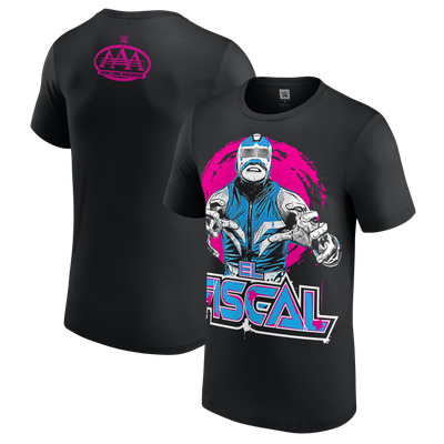 El Fiscal AAA Graphic T-Shirt - Black