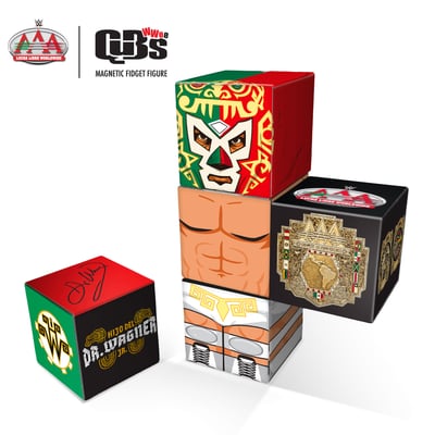 El Hijo de Dr. Wagner Jr. AAA Magnetic QuBee Fidget Figure