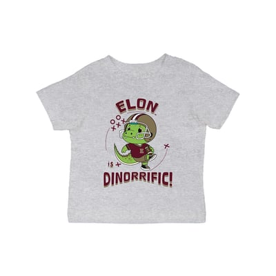 Elon Phoenix Vive La Fete Infant Dinorrific T-Shirt - Gray
