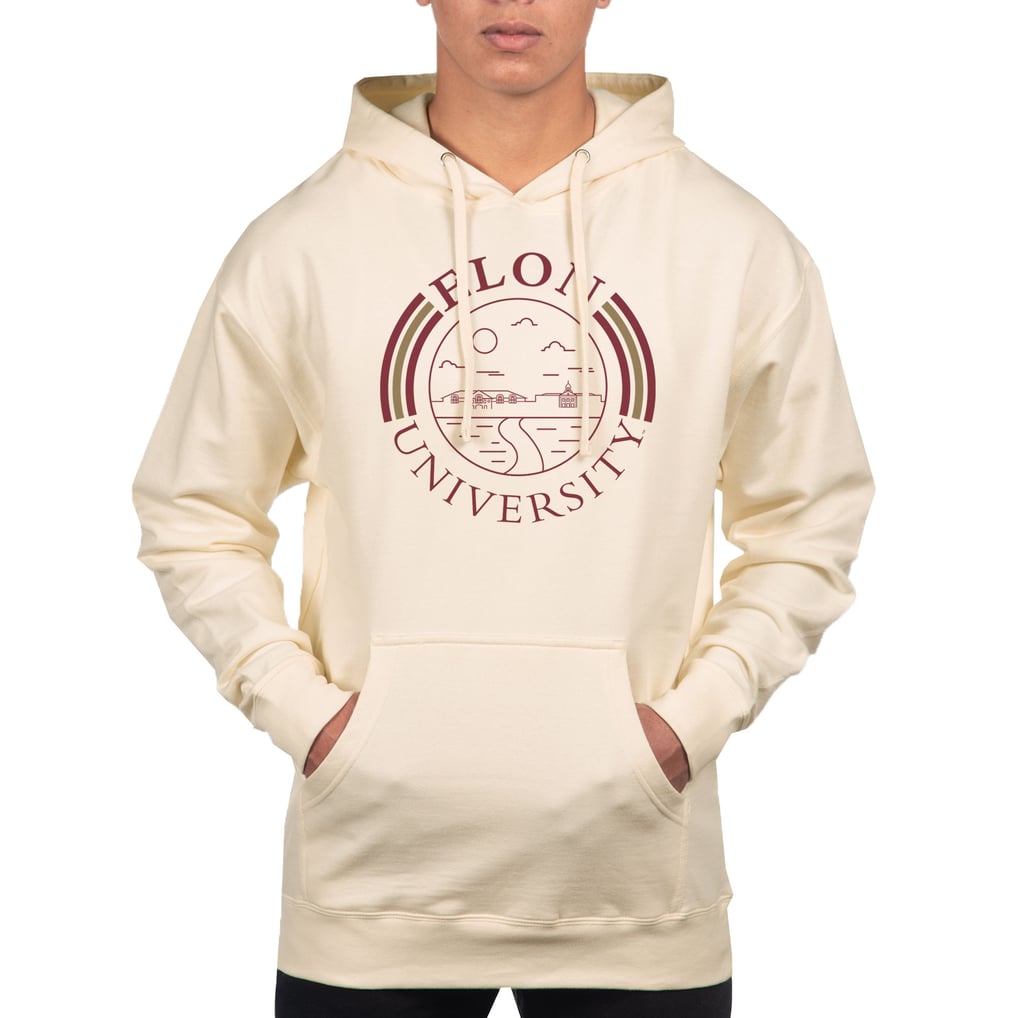 Elon Phoenix Uscape Apparel Standard Pullover Hoodie - Cream