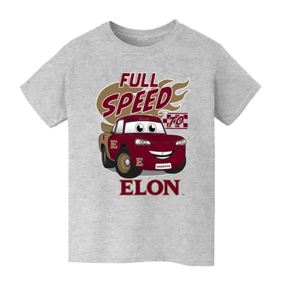  Elon Phoenix Vive La Fete Youth Full Speed T-Shirt - Gray
