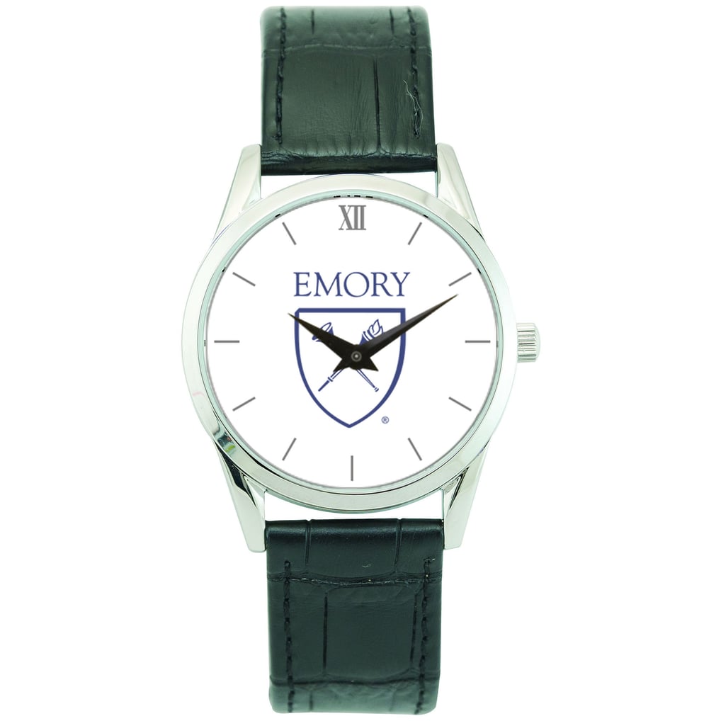 Emory Eagles Unisex Stainless Steel Wristwatch - Silver