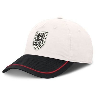 England National Team Fanatics Tri-Blend Dad Adjustable Hat - White/Navy