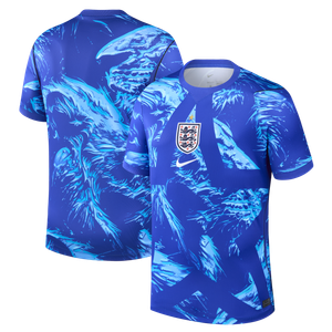 Men's Nike Blue England National Team 2026 Goalkeeper Stadium Replica Jersey