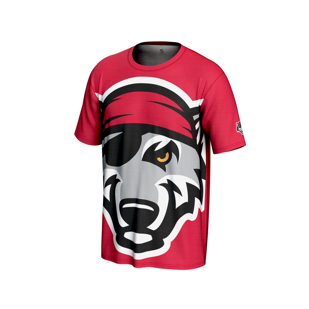  Erie SeaWolves ProSphere Lightweight T-Shirt - Red