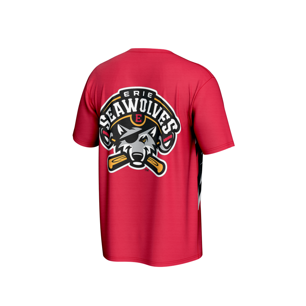  Erie SeaWolves ProSphere Lightweight T-Shirt - Red