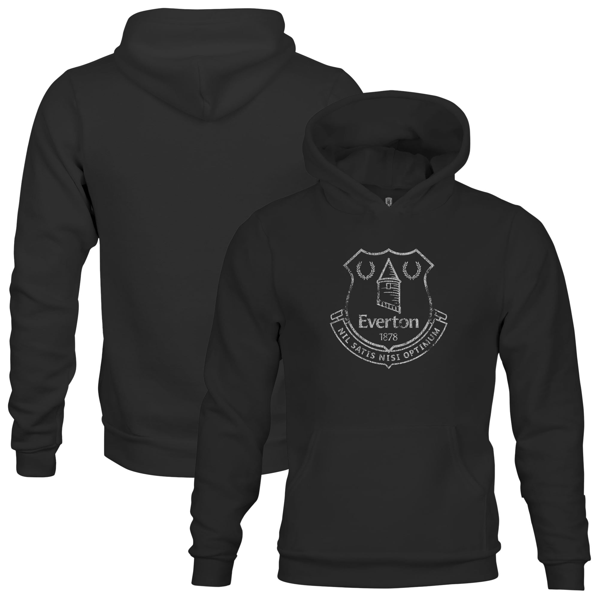 Everton 1863FC Youth Pullover Hoodie - Black