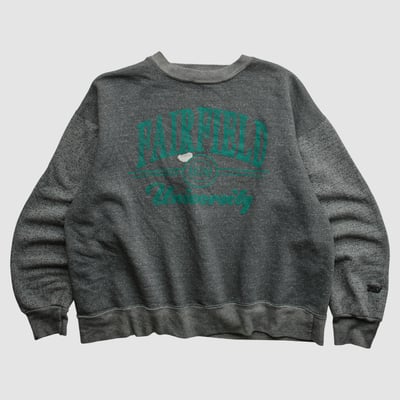 Fairfield Stags MV Sport 90s Pullover Sweatshirt - Charcoal - L by Fanatics Real Vintage