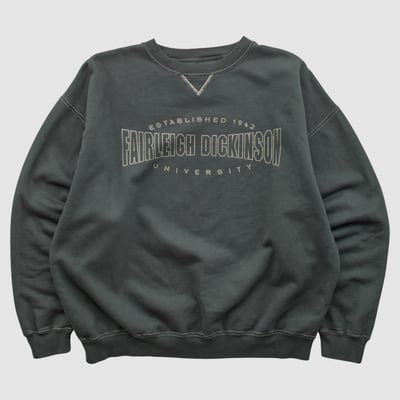 Fairleigh Dickinson Knights Gear For Sports 2000s Pullover Sweatshirt - Black - XL by Fanatics Real Vintage