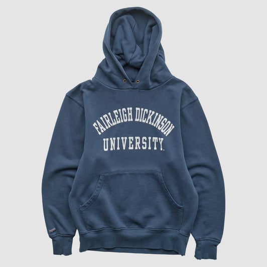 Fairleigh Dickinson Knights Jansport 2000s Hooded Pullover Sweatshirt - Navy - XS by Fanatics Real Vintage