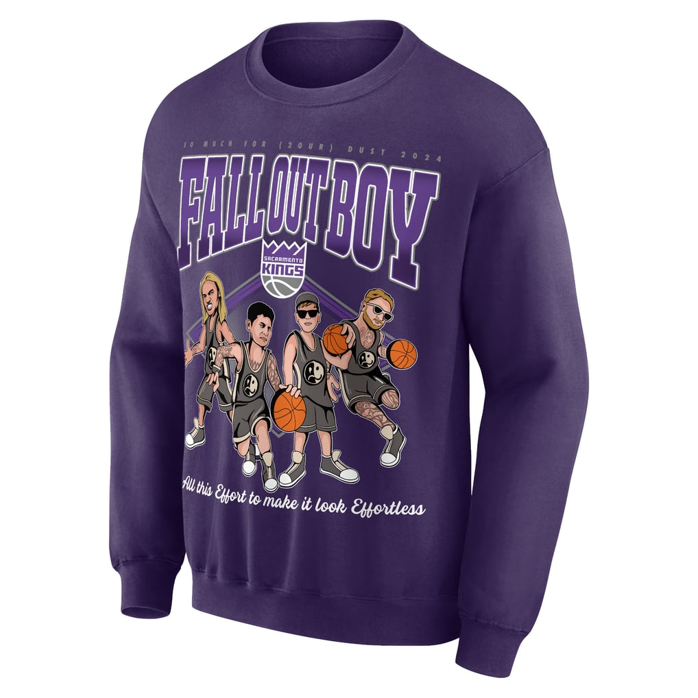 Fall Out Boy x Sacramento Kings Unisex So Much For (2our) Dust Pullover Sweatshirt - Purple