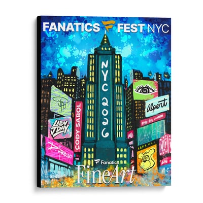 Fanatics Fest 2026 Fine Art Fanatics Authentic 16" x 20" Stretched Canvas Print - Art by Doug Hills - Limited Edition of 26