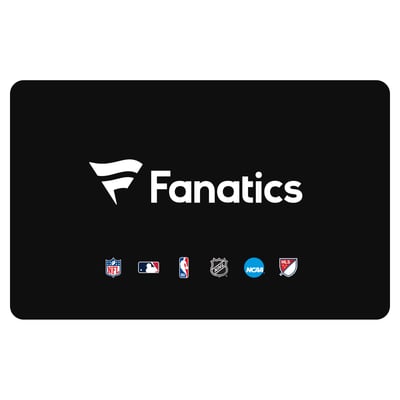 Fanatics Black eGift Card ($10-$500)