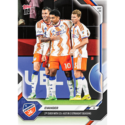 Evander - 2026 MLS Topps NOW® - Card 101