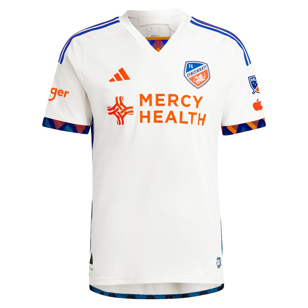 Luca Orellano FC Cincinnati adidas 2024 The Canvas Kit Authentic Player Jersey - White
