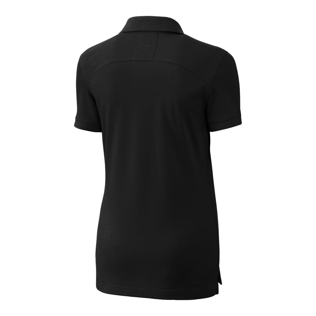 FC Cincinnati Cutter & Buck Women's Advantage Eco Tri-Blend Pique Polo - Black
