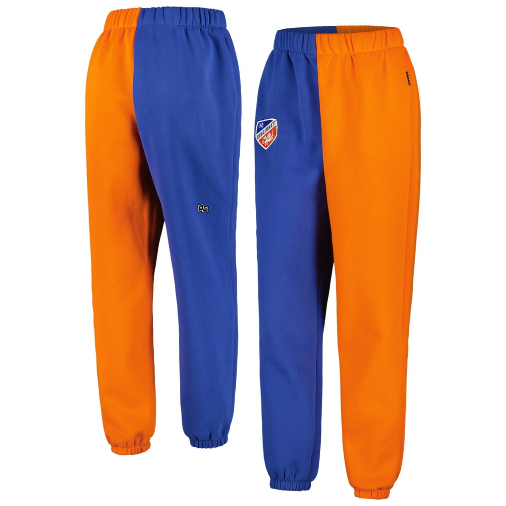 FC Cincinnati Hype and Vice Women's Colorblock Sweatpants - Blue/Orange