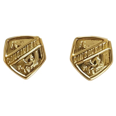 FC Cincinnati LUV AJ Women's Logo Studs - Gold