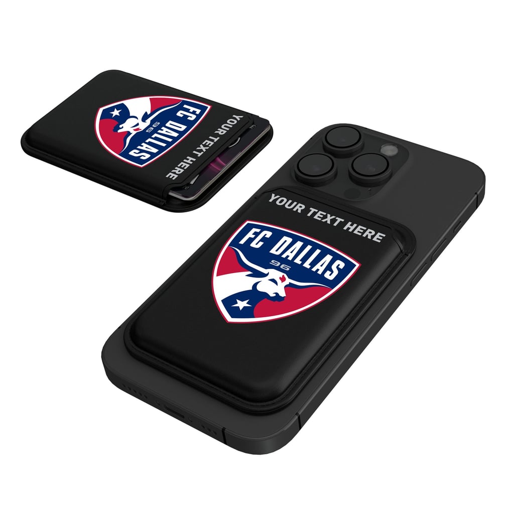 FC Dallas Keyscaper Personalized Magnetic Credit Card Wallet