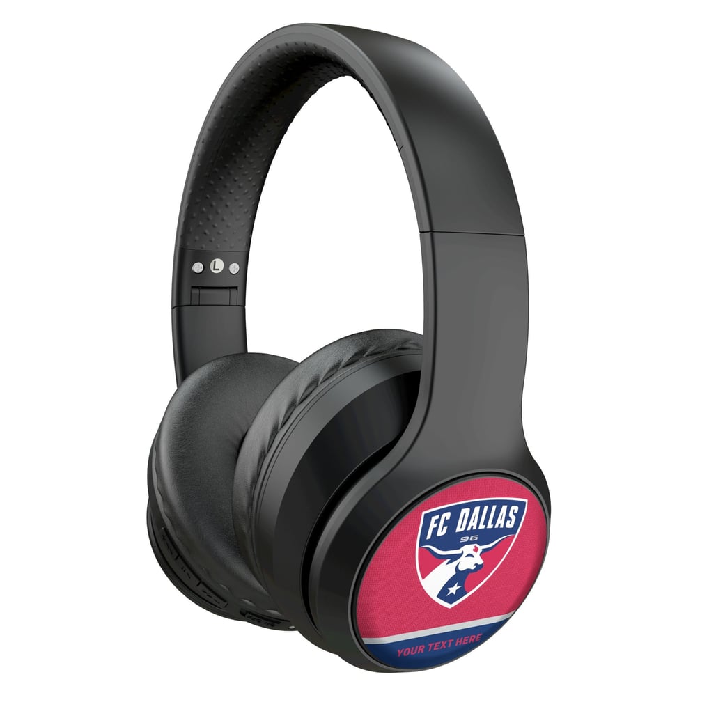 FC Dallas Keyscaper Personalized Solid Wireless Bluetooth Headphones With Case