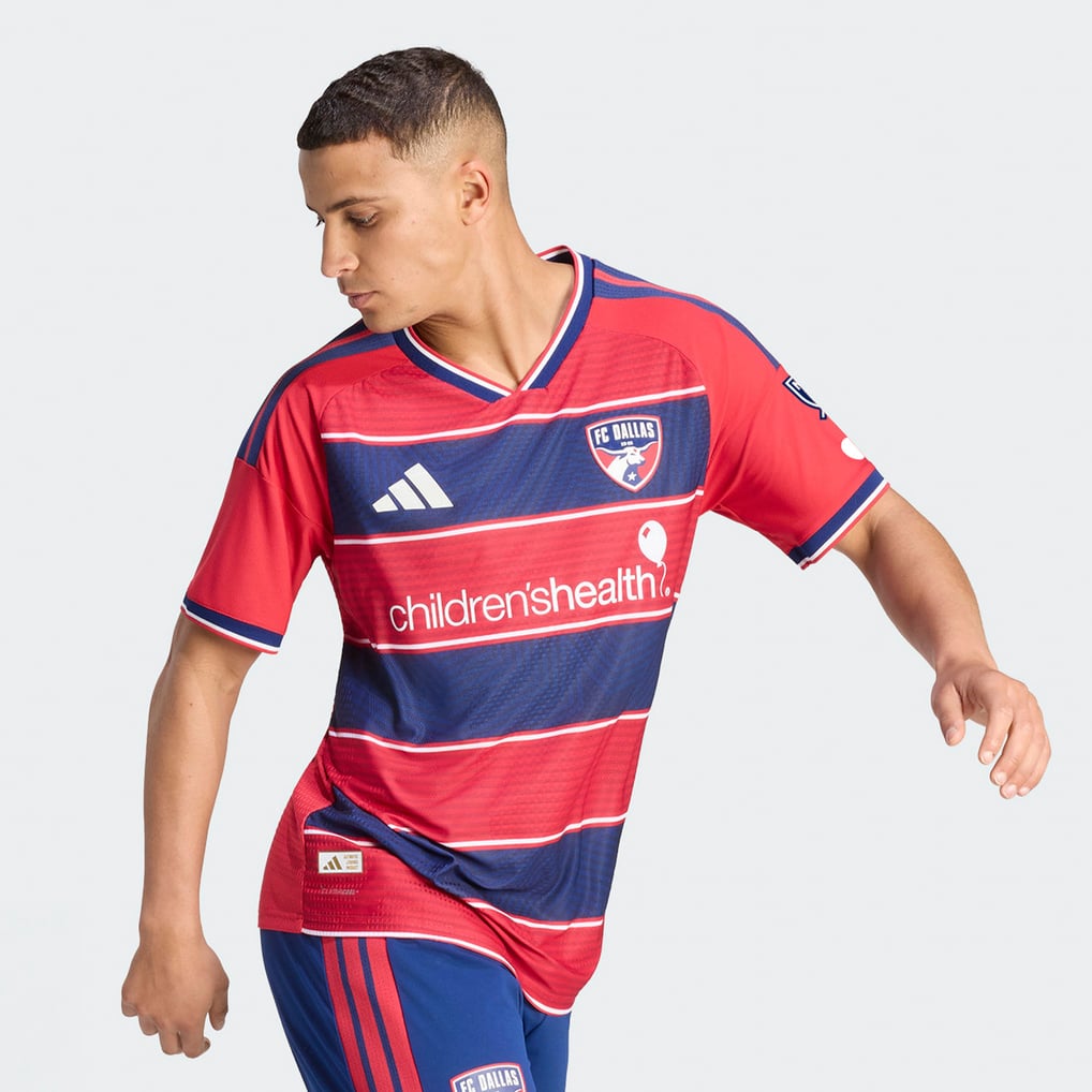 FC Dallas adidas 2026 DNA Kit On-Field Authentic Patch Jersey - Red