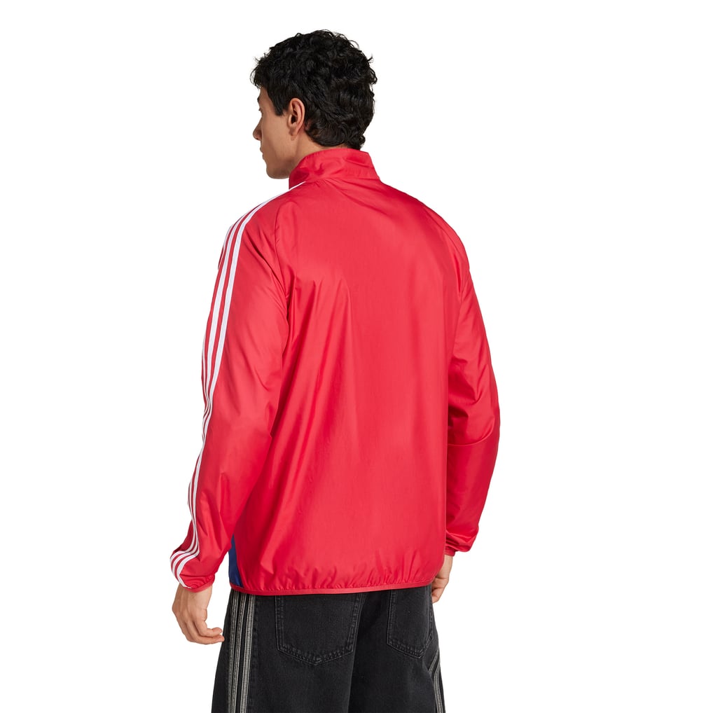 FC Dallas adidas 2025 Anthem Reversible Full-Zip Jacket - Red/Light Blue