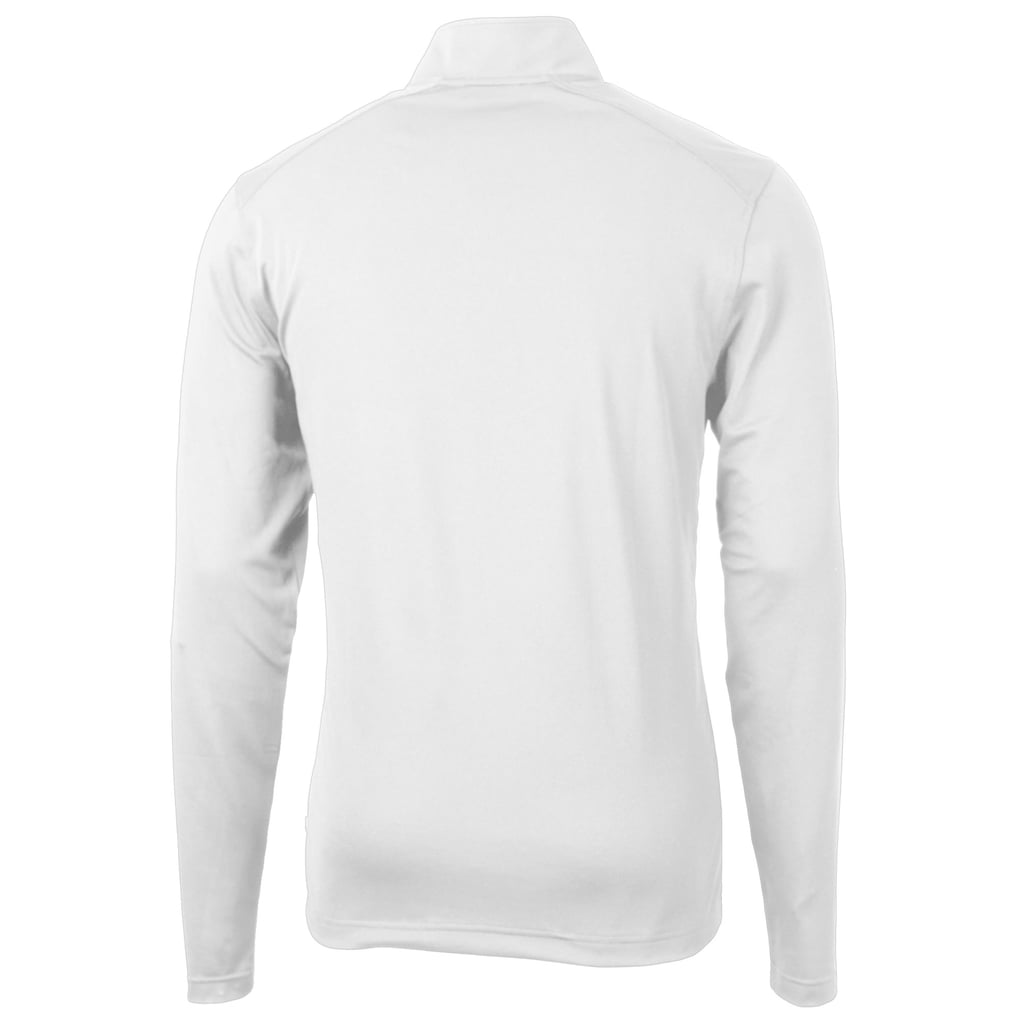 FC Dallas Cutter & Buck DryTec Virtue Eco Pique Recycled Quarter-Zip Pullover - White