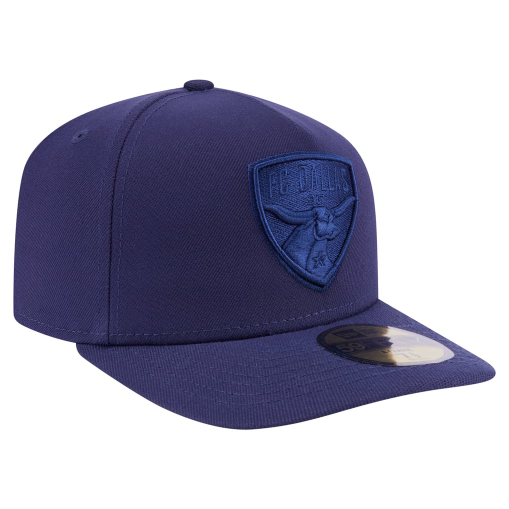 FC Dallas New Era Color Pack A-Frame 59FIFTY Fitted Hat - Navy