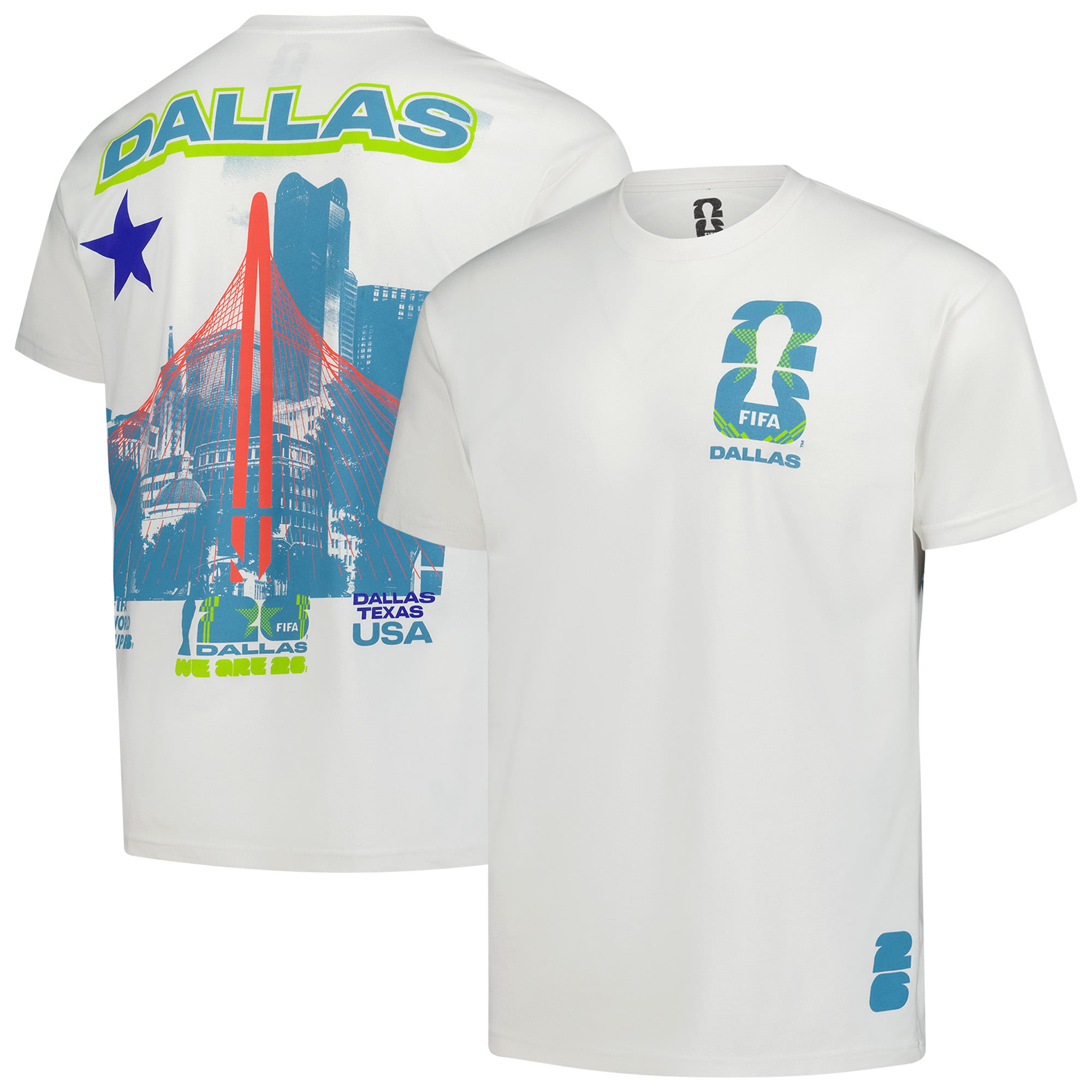2026 FIFA World Cup Outerstuff Dallas Host City Local Oversized T 