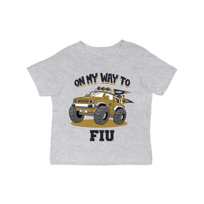FIU Panthers Vive La Fete Infant On My Way T-Shirt - Gray