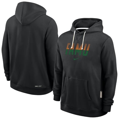Florida A&M Rattlers Nike 2026 Sideline Dri-FIT Hoodie - Black