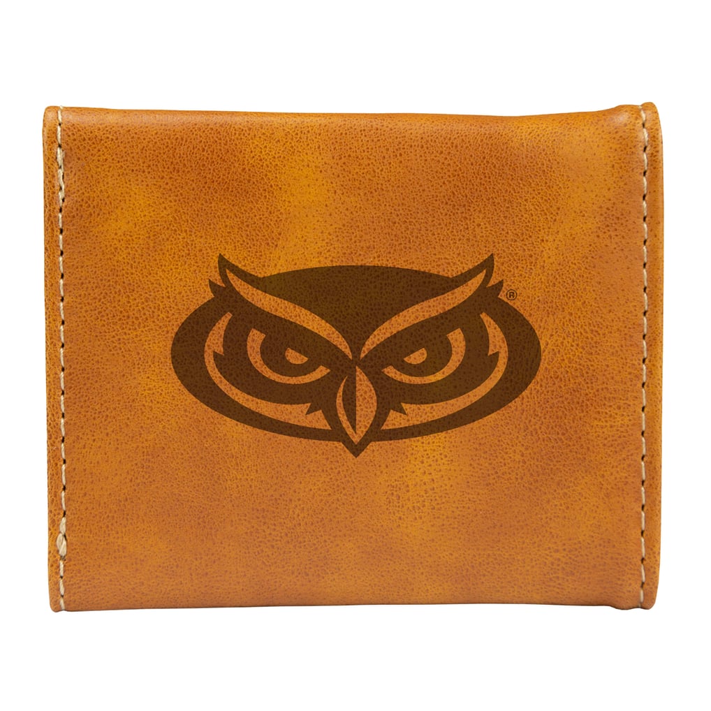 Florida Atlantic Owls Trifold Wallet - Brown