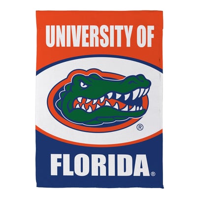  Florida Gators 29" x 43" Scoped Logo Double-Sided Suede House Flag