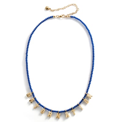 Florida Gators BaubleBar Delicate Beaded Slogan Necklace