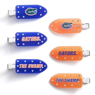 Florida Gators BaubleBar Six-Piece Hair Clips Set