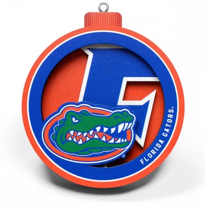 Florida Gators Fanpoint 3D Logo Series Ornament