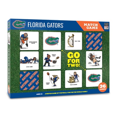 Florida Gators Fanpoint Licensed Memory Match Game