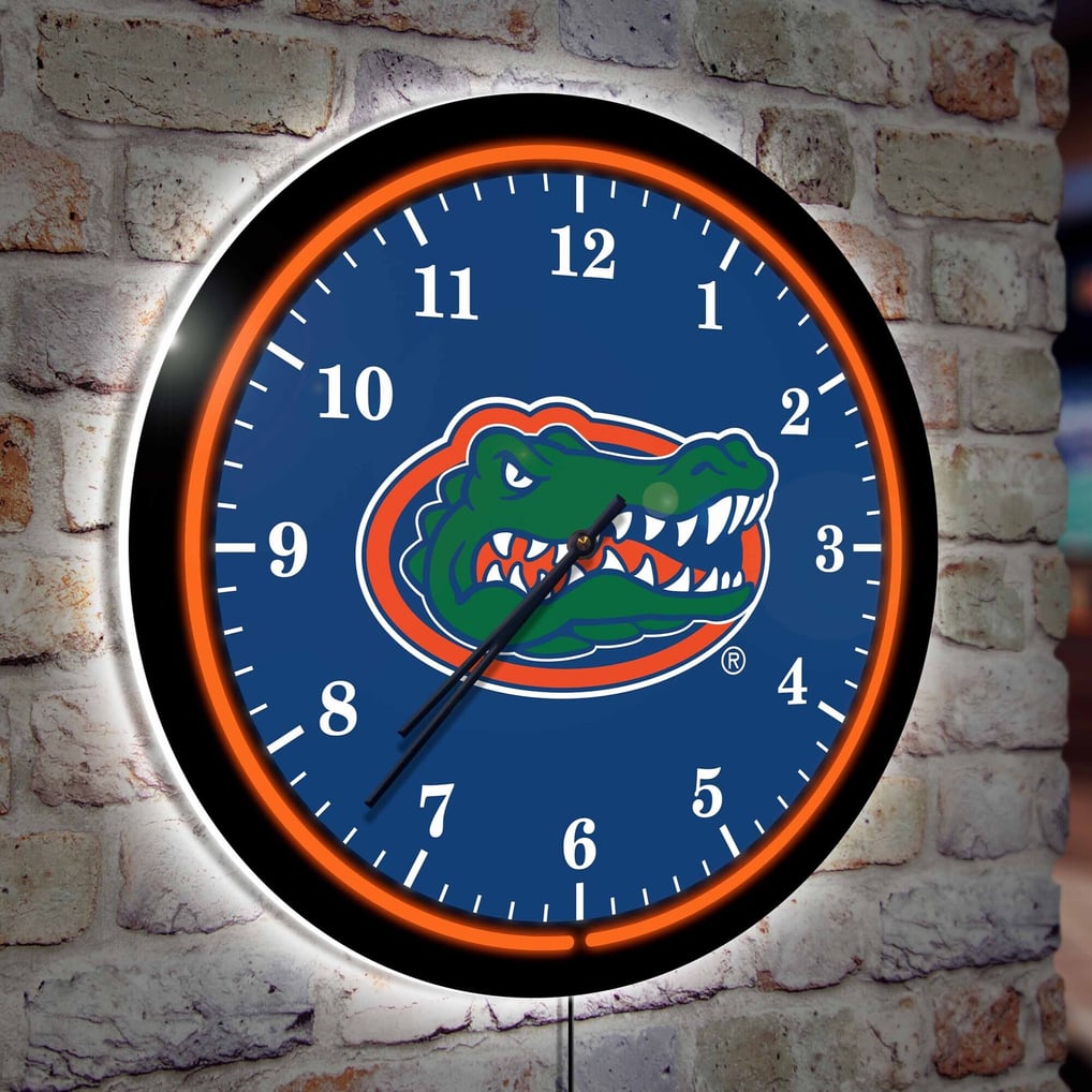 Florida Gators 18" Lighted Round LED Wall Clock