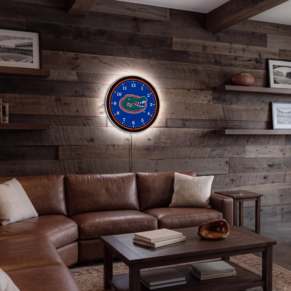Florida Gators 18" Lighted Round LED Wall Clock