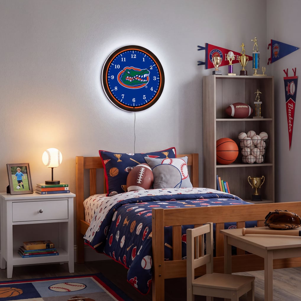 Florida Gators 18" Lighted Round LED Wall Clock