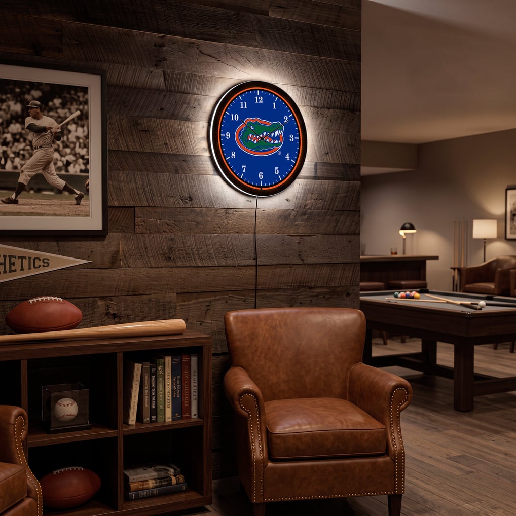 Florida Gators 18" Lighted Round LED Wall Clock