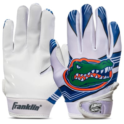 Florida Gators Franklin Sports  Youth Football Gloves 
