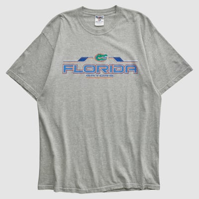 Florida Gators Jerzees 2010s T-shirt - Heather Gray - XL by Fanatics Real Vintage