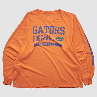Florida Gators Majestic 2010s Long Sleeve T-shirt - Orange - XL by Fanatics Real Vintage