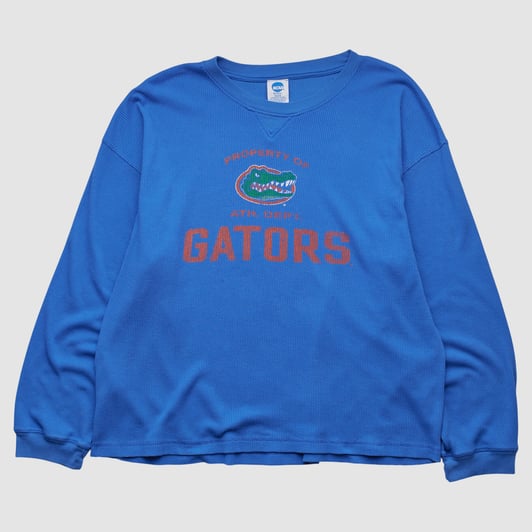 Florida Gators NCAA 2010s Long Sleeve Top - Blue - 4XL by Fanatics Real Vintage