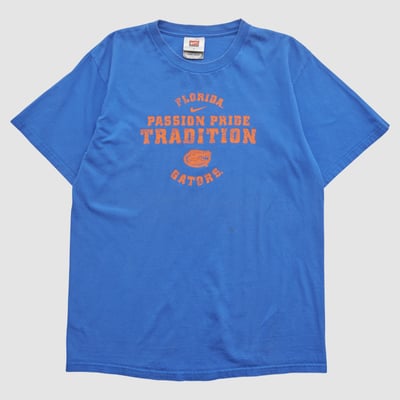Florida Gators Nike 2000s T-shirt - Blue - M by Fanatics Real Vintage