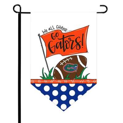 Florida Gators Pointed Garden Flag