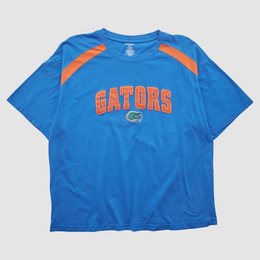 Florida Gators Pro Edge 2010s T-shirt - Blue - 2XL by Fanatics Real Vintage